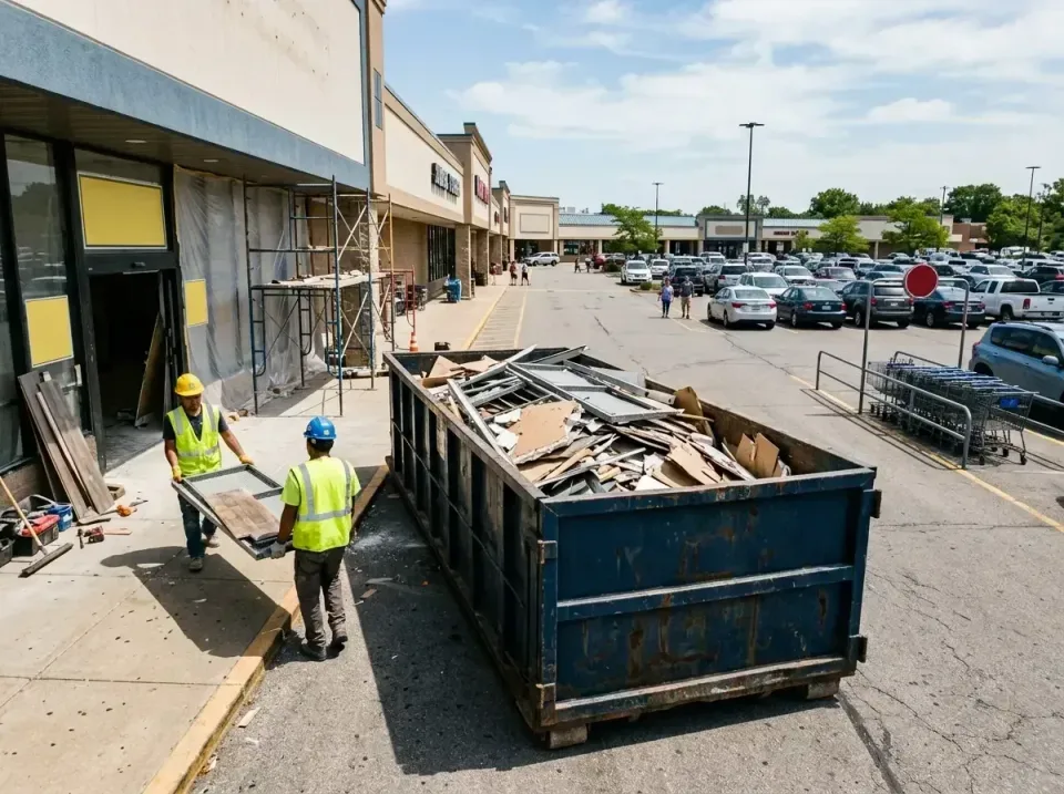 retail-store-renovation-debris-003 — frequently asked questions, Roll-off Dumpster Rentals in Hunter, OH